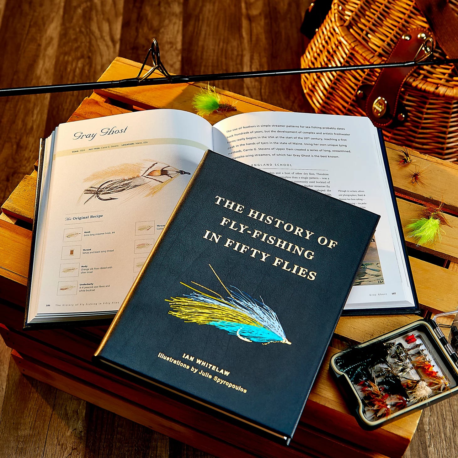 Orvis Special Offer - Leather-Bound History of Fly-Fishing Book