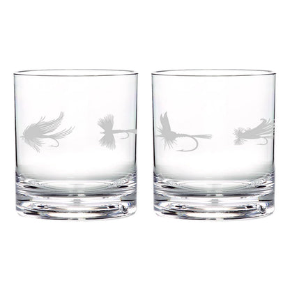 Orvis Featured - Fly Fishing Cocktail Glasses