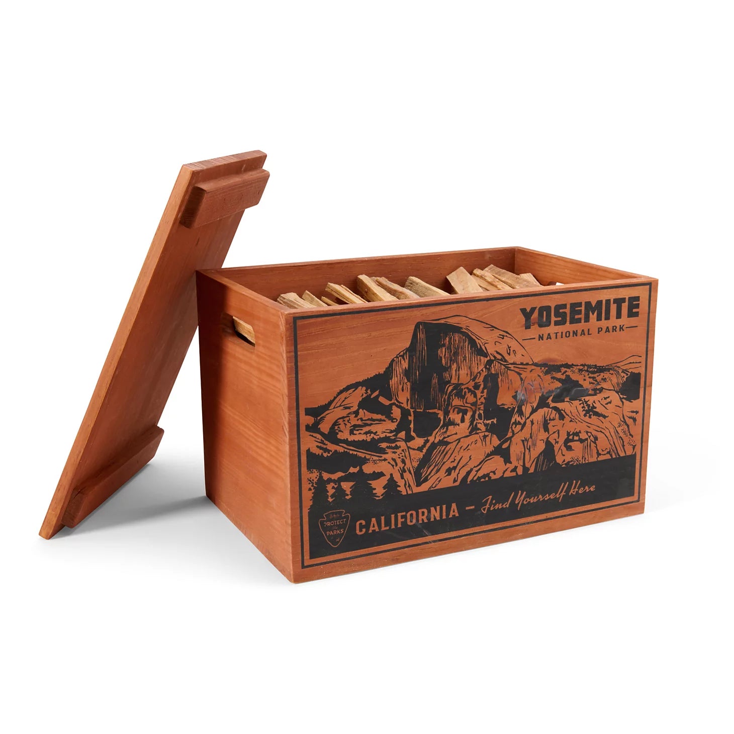 Orvis Customer Favorite -National Parks Fatwood Wooden Crate