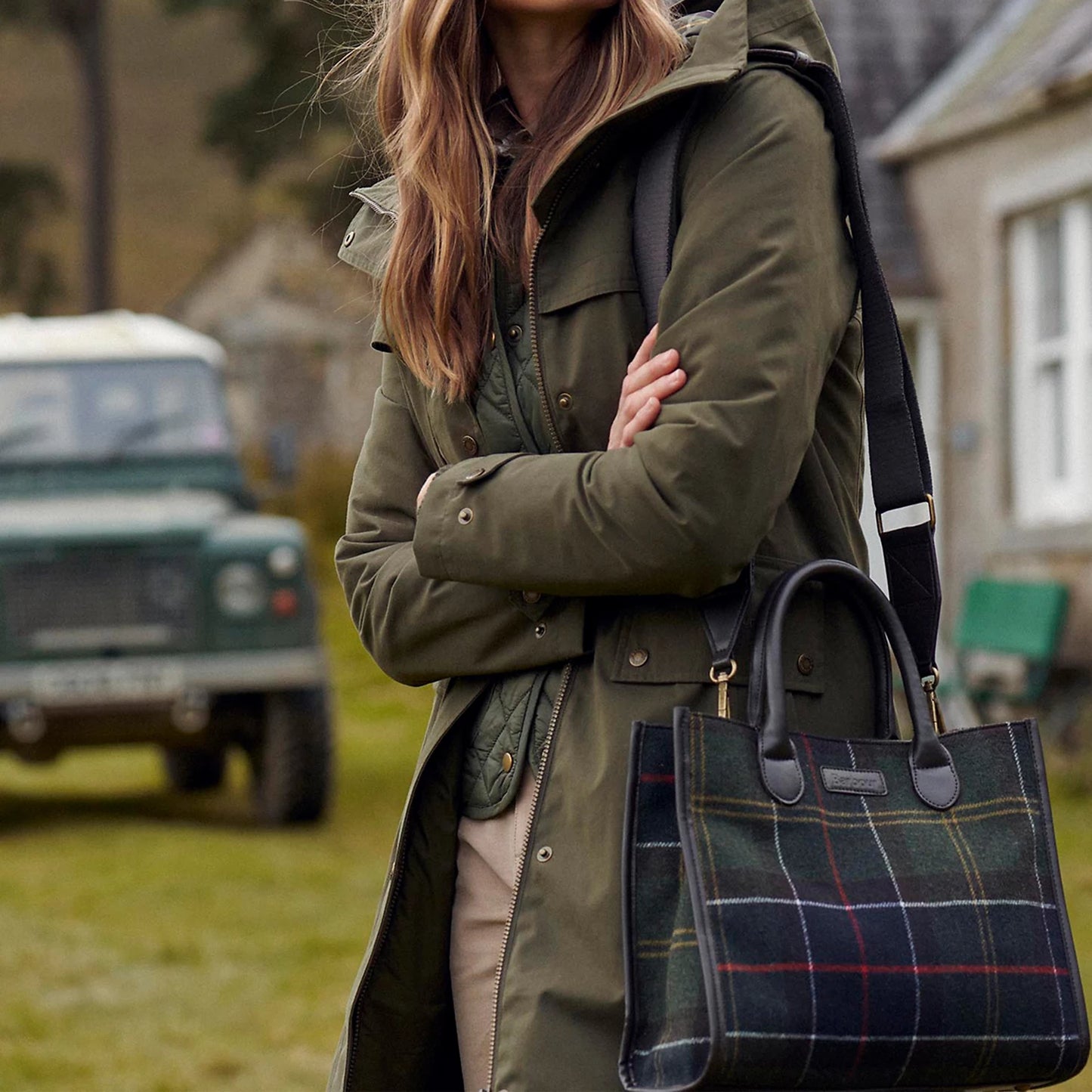 Orvis Featured - Barbour® Barrhill Tartan Tote Bag